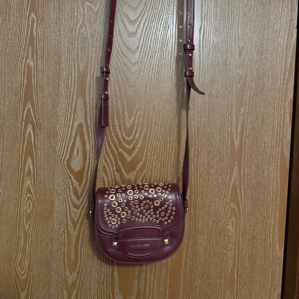 Michael Kors Burgundy Crossbody Bag